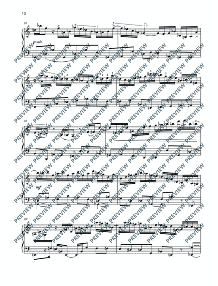 Countermove Piano Solo scores gallery preview page 11