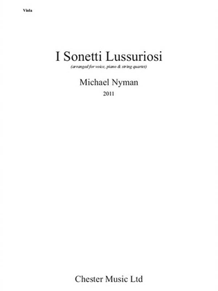 Book cover for I Sonnetti Lussuriori