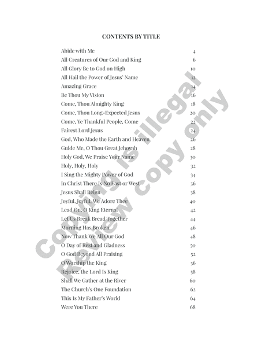 Hymn Enhancements for Piano Hymn Enhancements for Piano Piano Solo scores gallery preview page 2