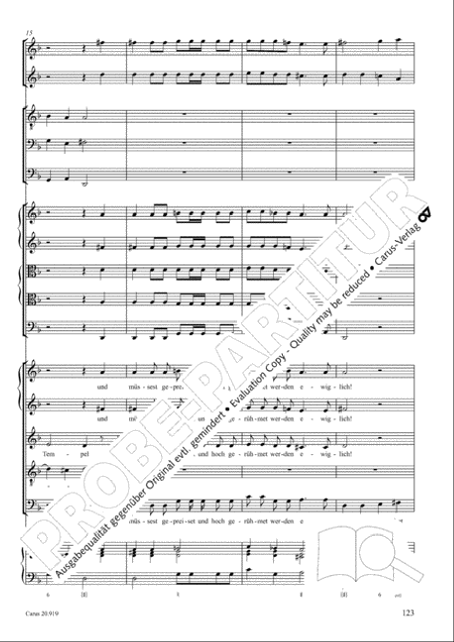Opera varia I. Works with 1-7 parts (Complete edition, vol. 19) [Werke mit 1-7 obligaten Stimmen] Score scores gallery preview page 180