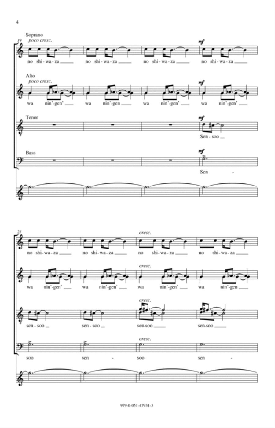 Sensoo 4-Part scores gallery preview page 2