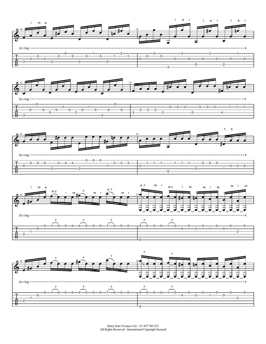 25 Etudes op. 60 nr 7 Acoustic Guitar scores gallery preview page 2