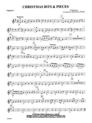 Christmas Bits & Pieces: 1st Violin