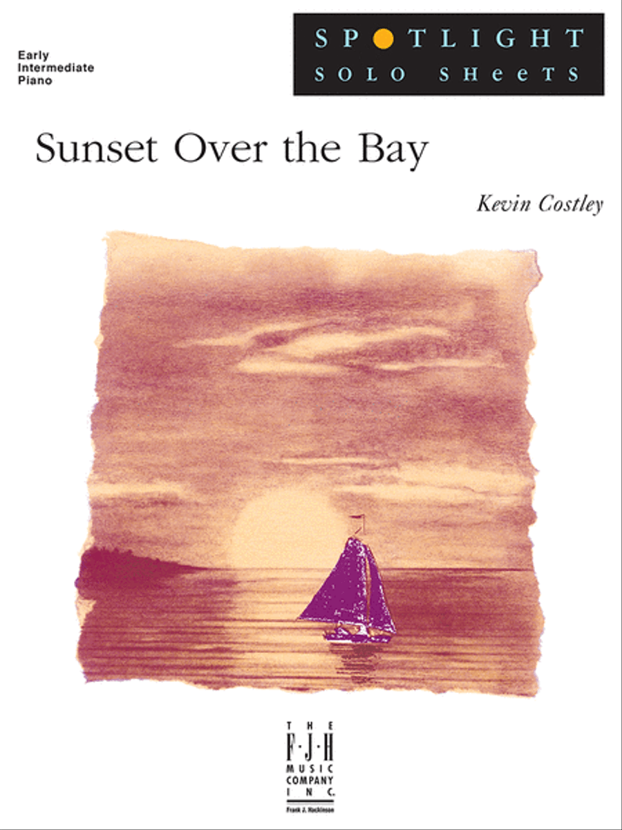 Sunset Over the Bay Piano Solo scores gallery preview page 1
