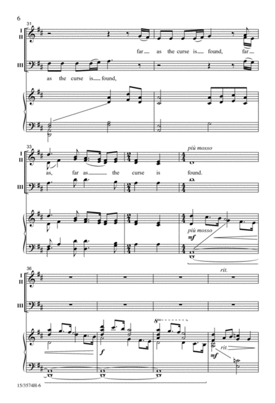 Joy to the World! 3-Part scores gallery preview page 5