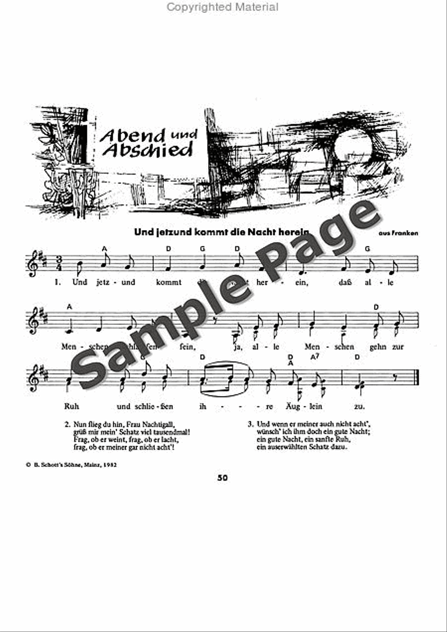 Es tonen die Lieder Recorder scores gallery preview page 51