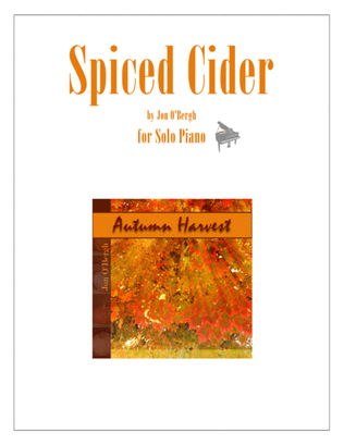 Book cover for Spiced Cider - Easy Solo Piano
