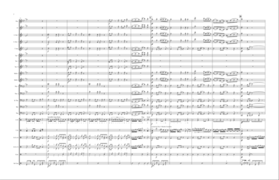 The Incredibles (Main Theme) Marching Band scores gallery preview page 2