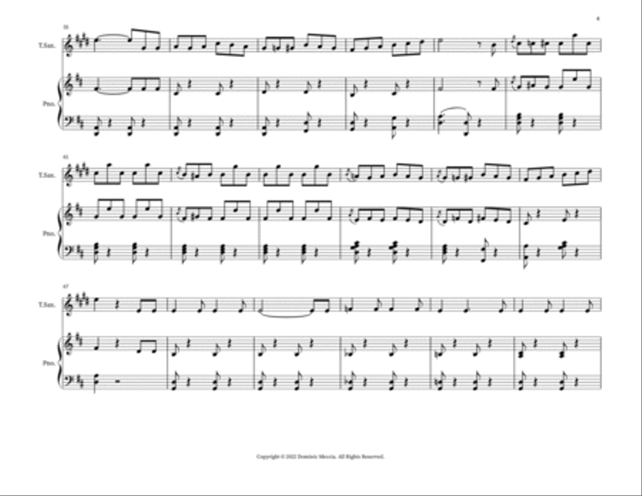 My Name Is John Wellington Wells Woodwind Duet scores gallery preview page 4