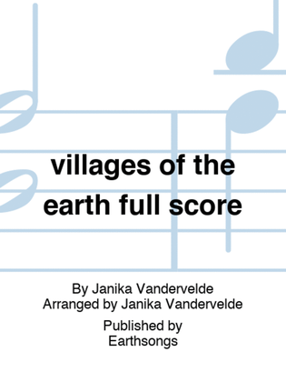 villages of the earth full score