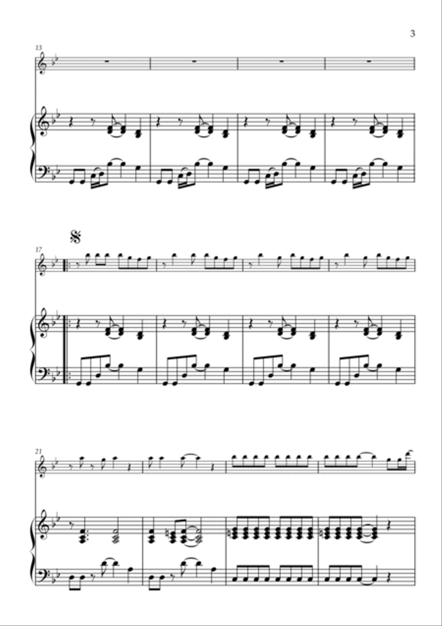 Come Together Woodwind Duet scores gallery preview page 3