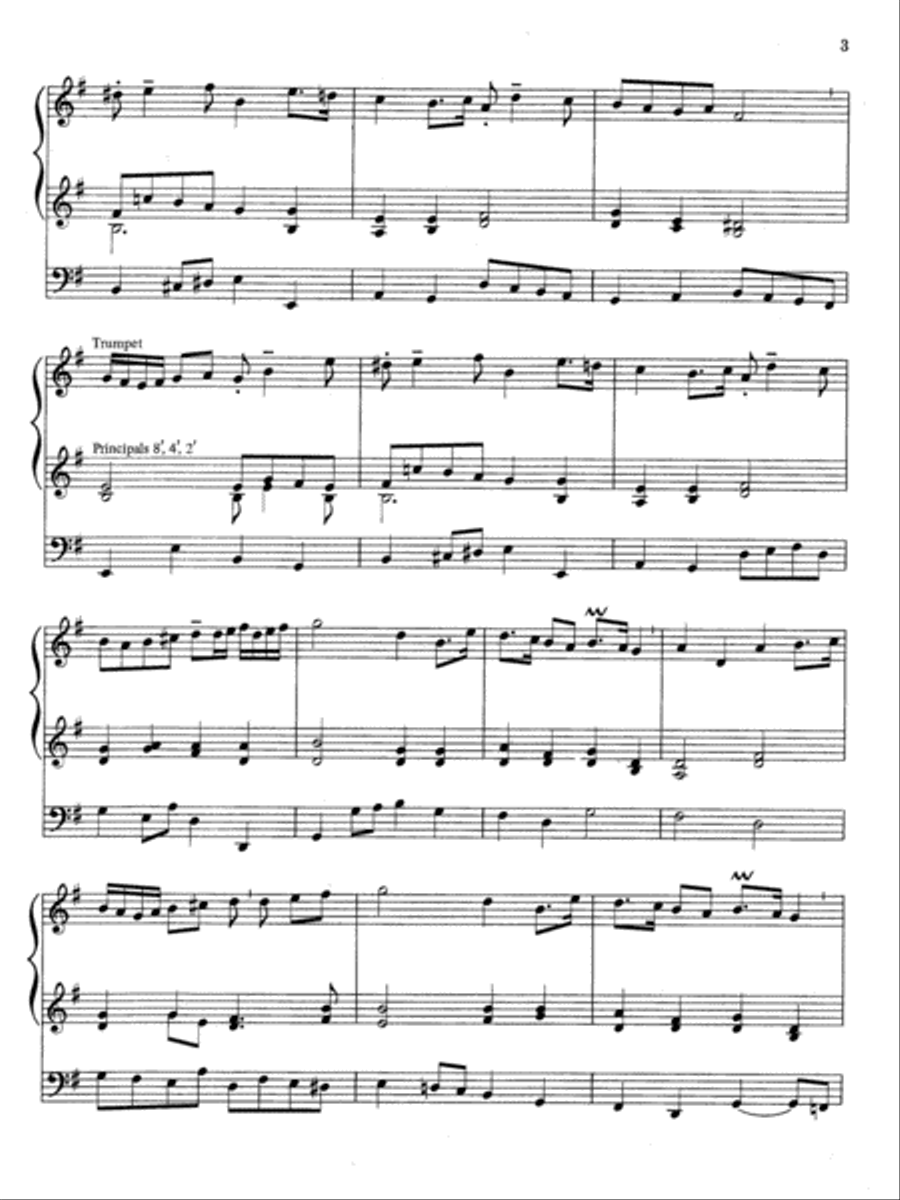 Two Trumpet Tunes Two Trumpet Tunes Organ Solo scores gallery preview page 3