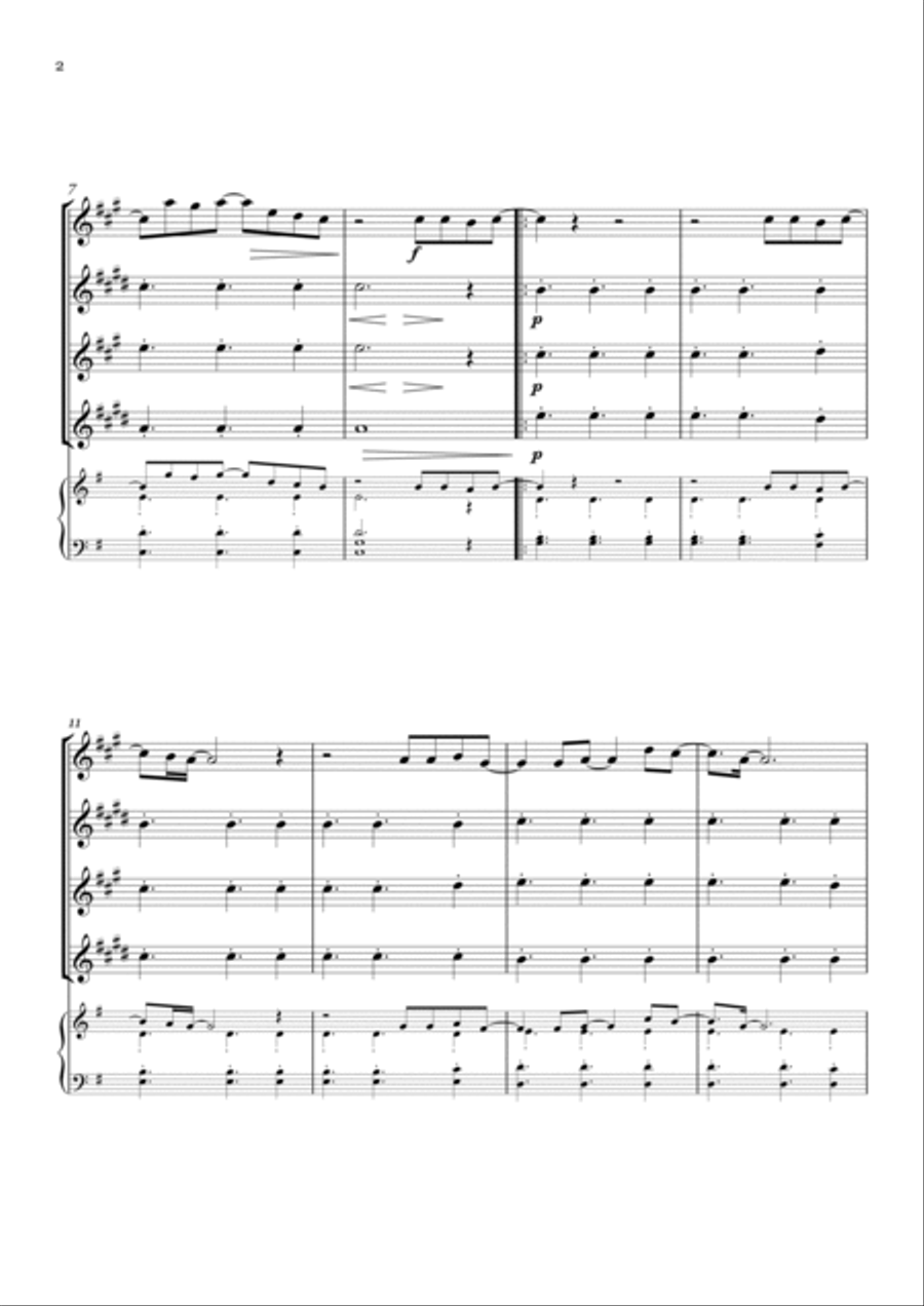 Photograph Tenor Saxophone scores gallery preview page 2