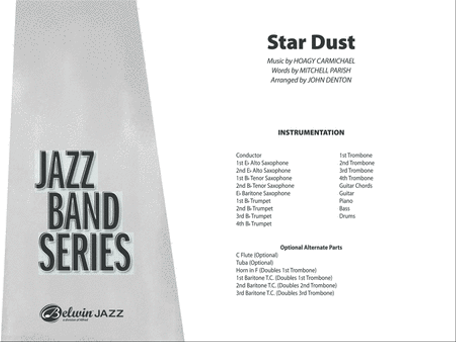 Star Dust Jazz Ensemble scores gallery preview page 2