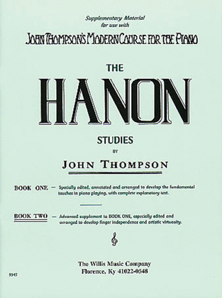 Book cover for The Hanon Studies - Book Two