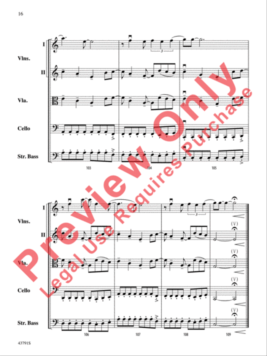 Starlight String Orchestra scores gallery preview page 17