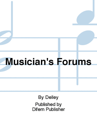 Musician's Forums