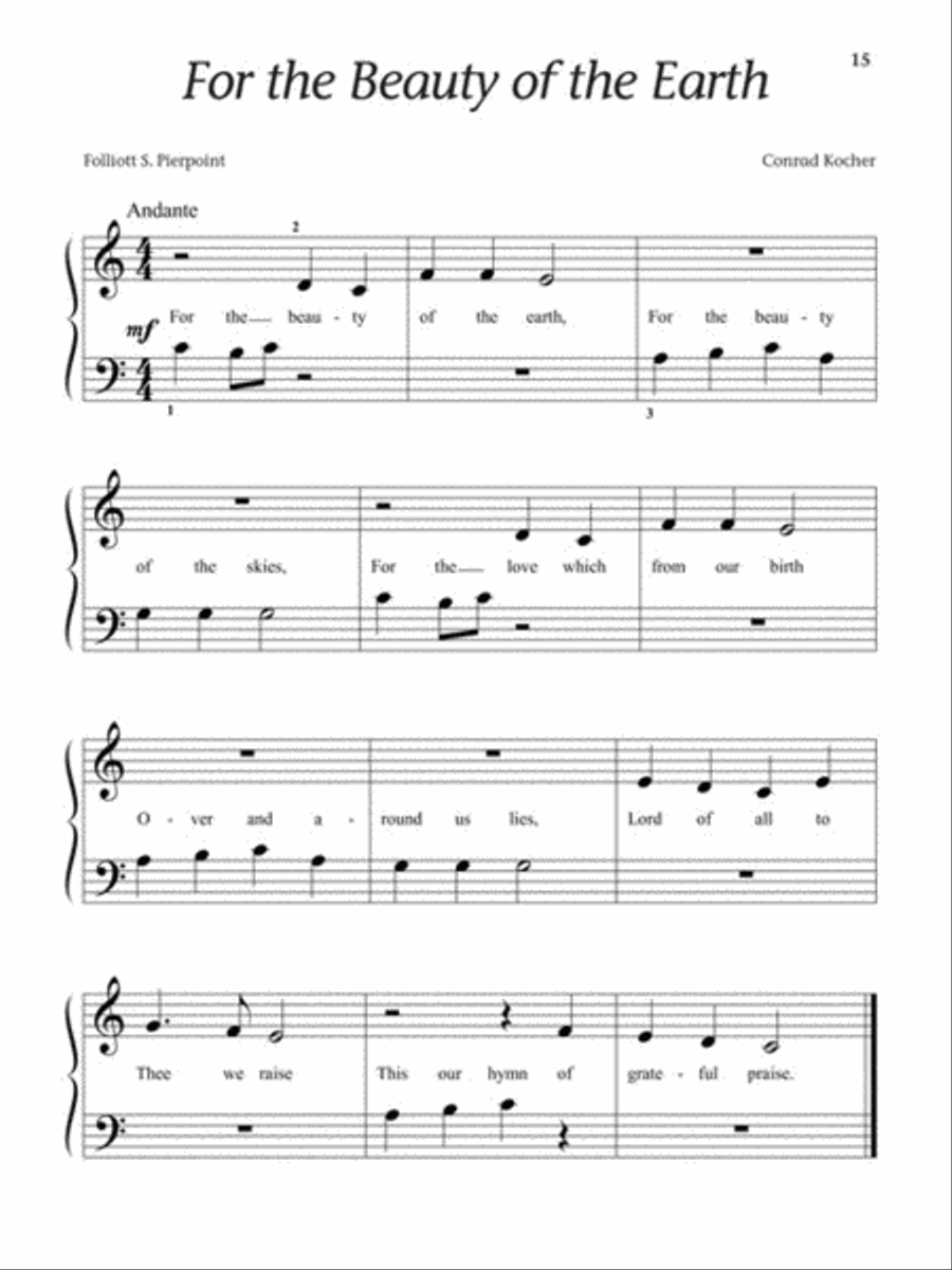 Sacred Solos Piano Method scores gallery preview page 4