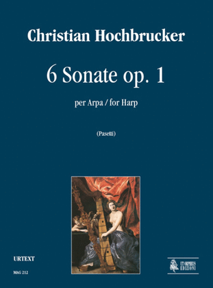 Book cover for 6 Sonatas Op. 1 for Harp
