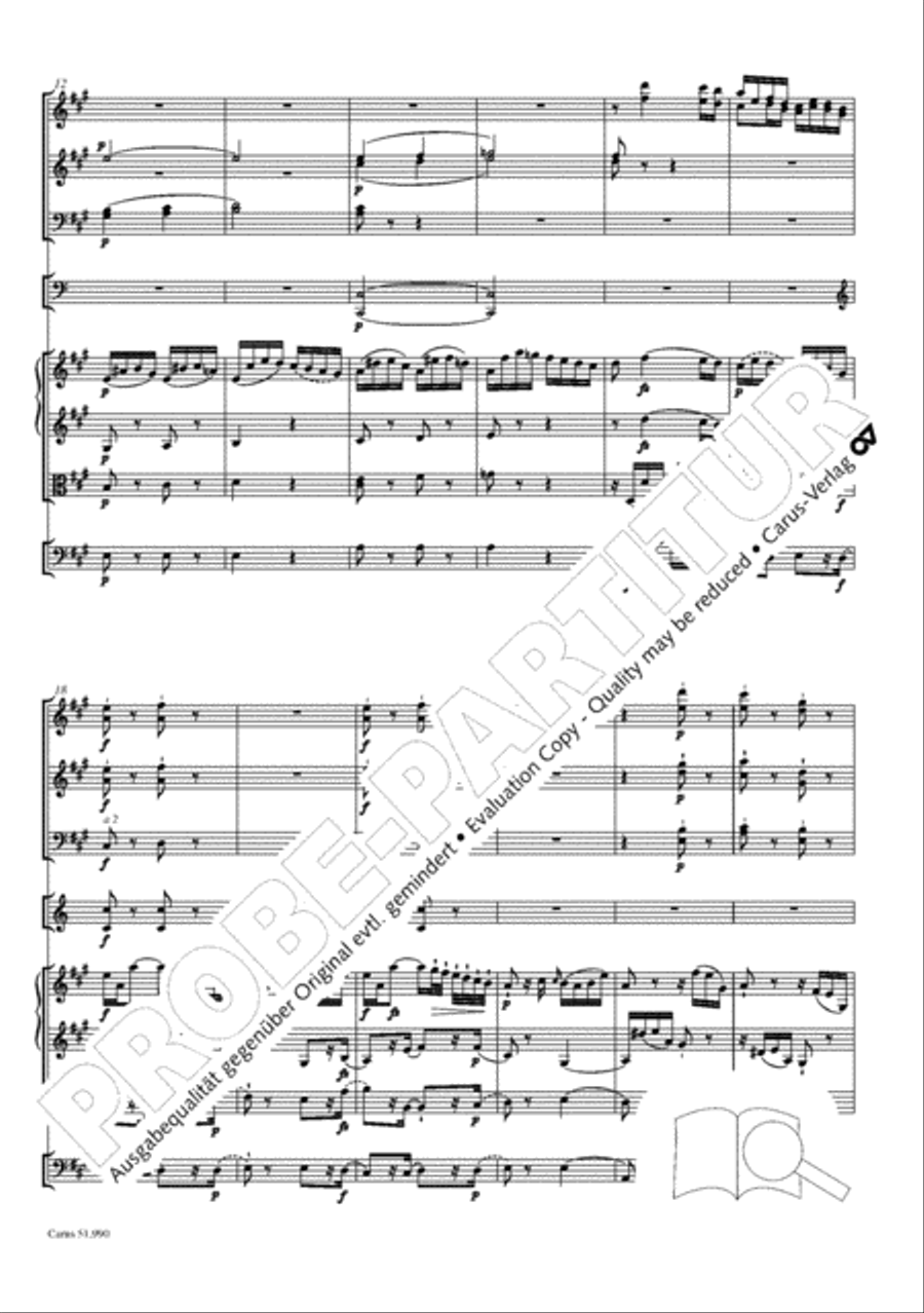 The Creation (Die Schopfung) 4-Part scores gallery preview page 161