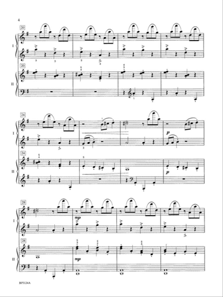 Concerto in G Major - Piano Duo (2 Pianos, 4 Hands) Piano Method scores gallery preview page 4