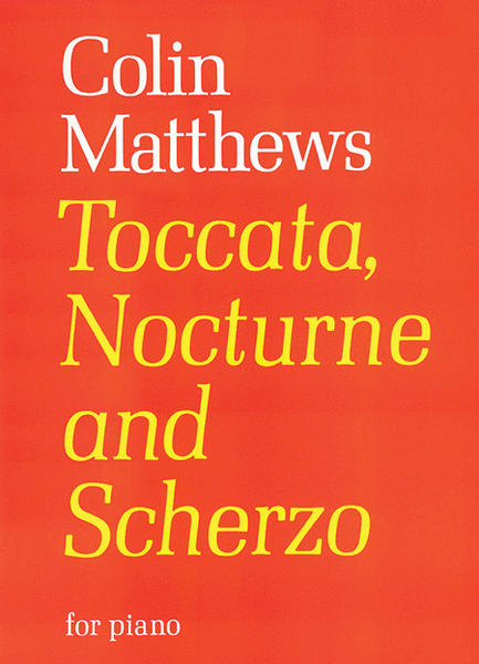 Toccata, Nocturne and Scherzo