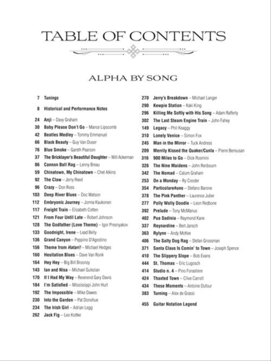 Flying Fingers Flying Fingers Fingerpicking Guitar scores gallery preview page 4