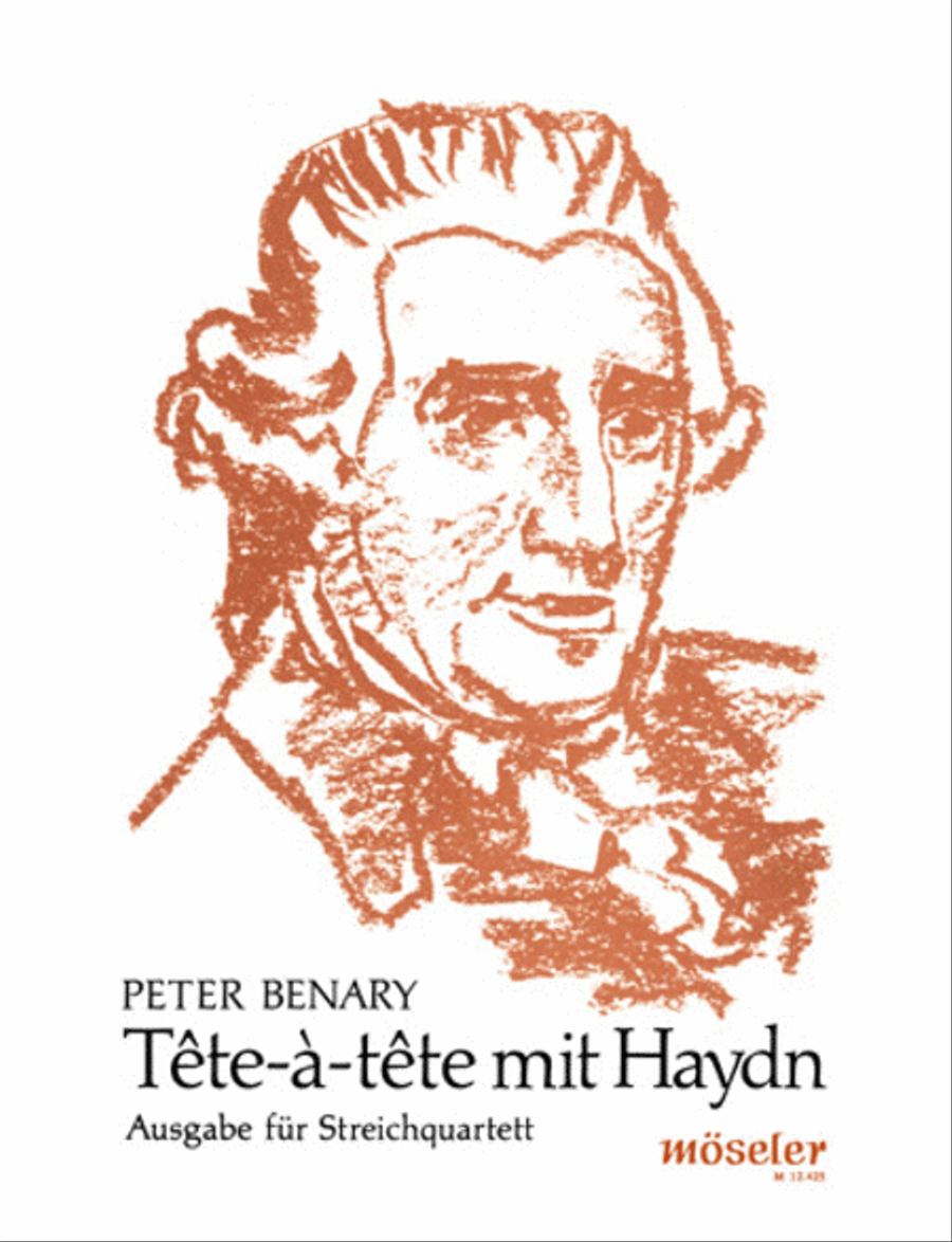 Tete a tete mit Haydn String Quartet scores gallery preview page 1