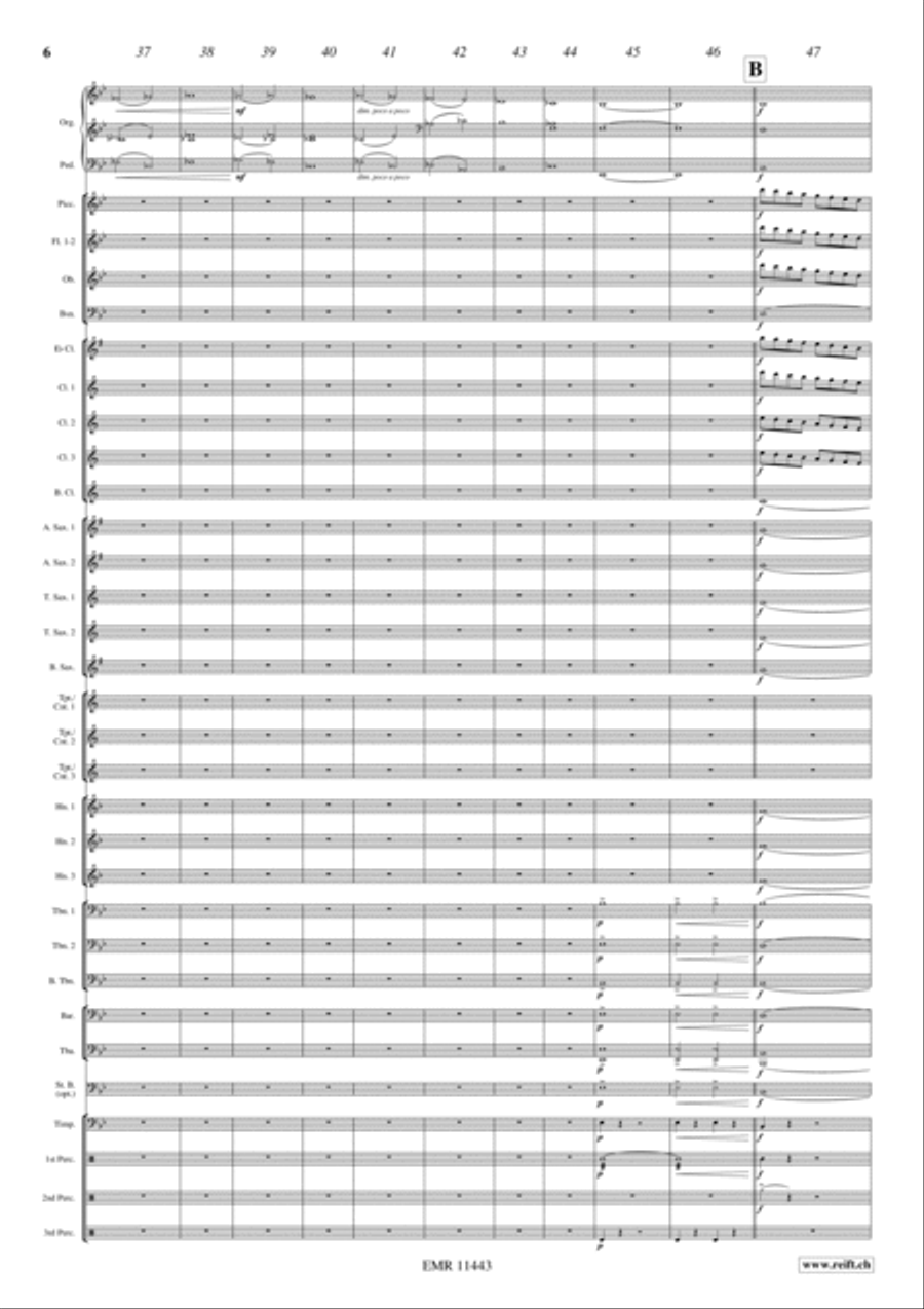The Great Gate Of Kiev The Great Gate Of Kiev Concert Band scores gallery preview page 7