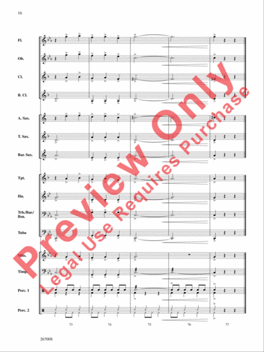 Asturias Asturias Concert Band scores gallery preview page 17