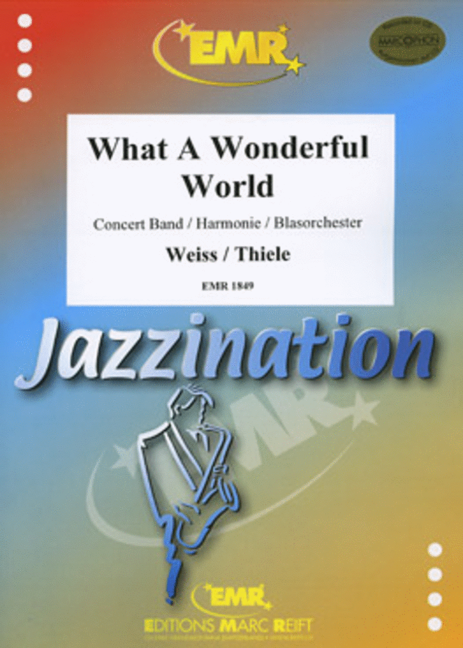What A Wonderful World Concert Band scores gallery preview page 1