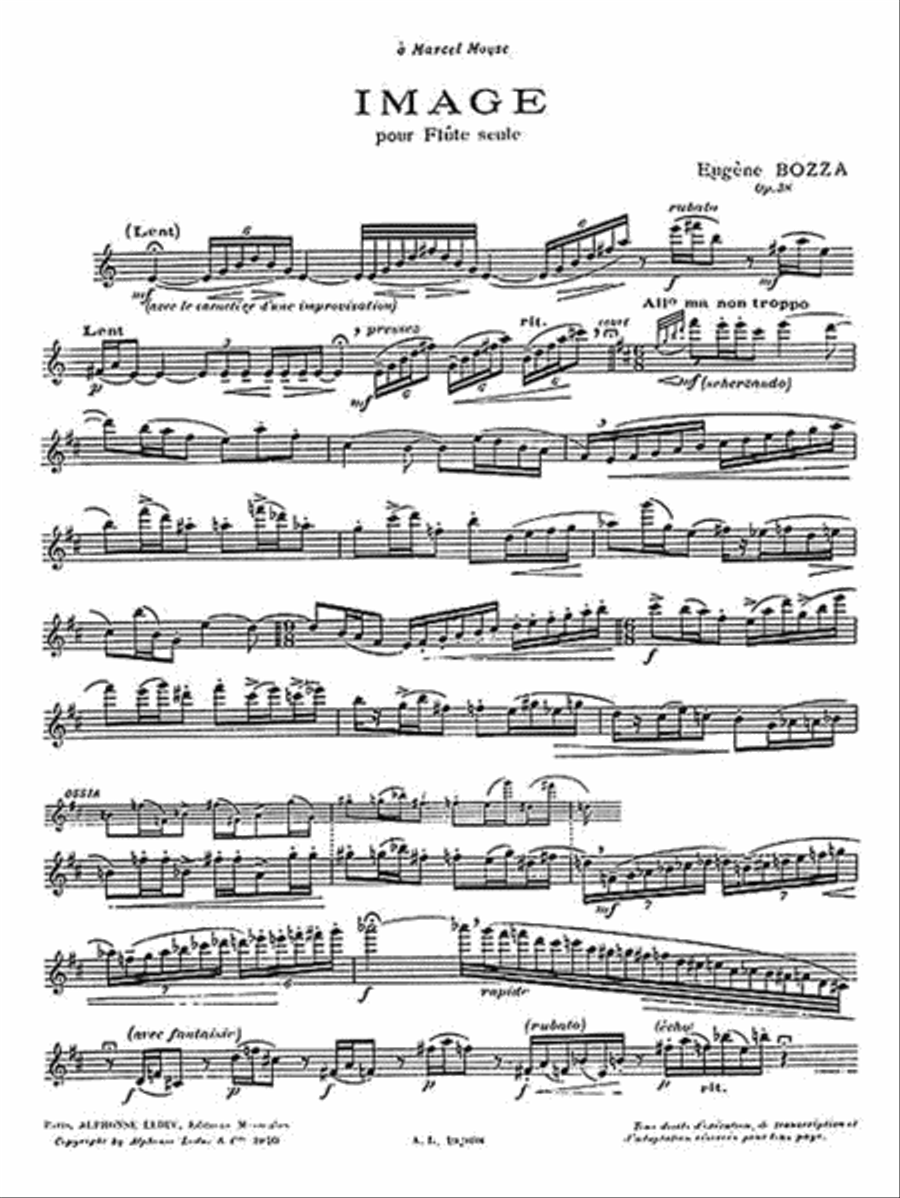 Image Op. 38 Flute Solo scores gallery preview page 2