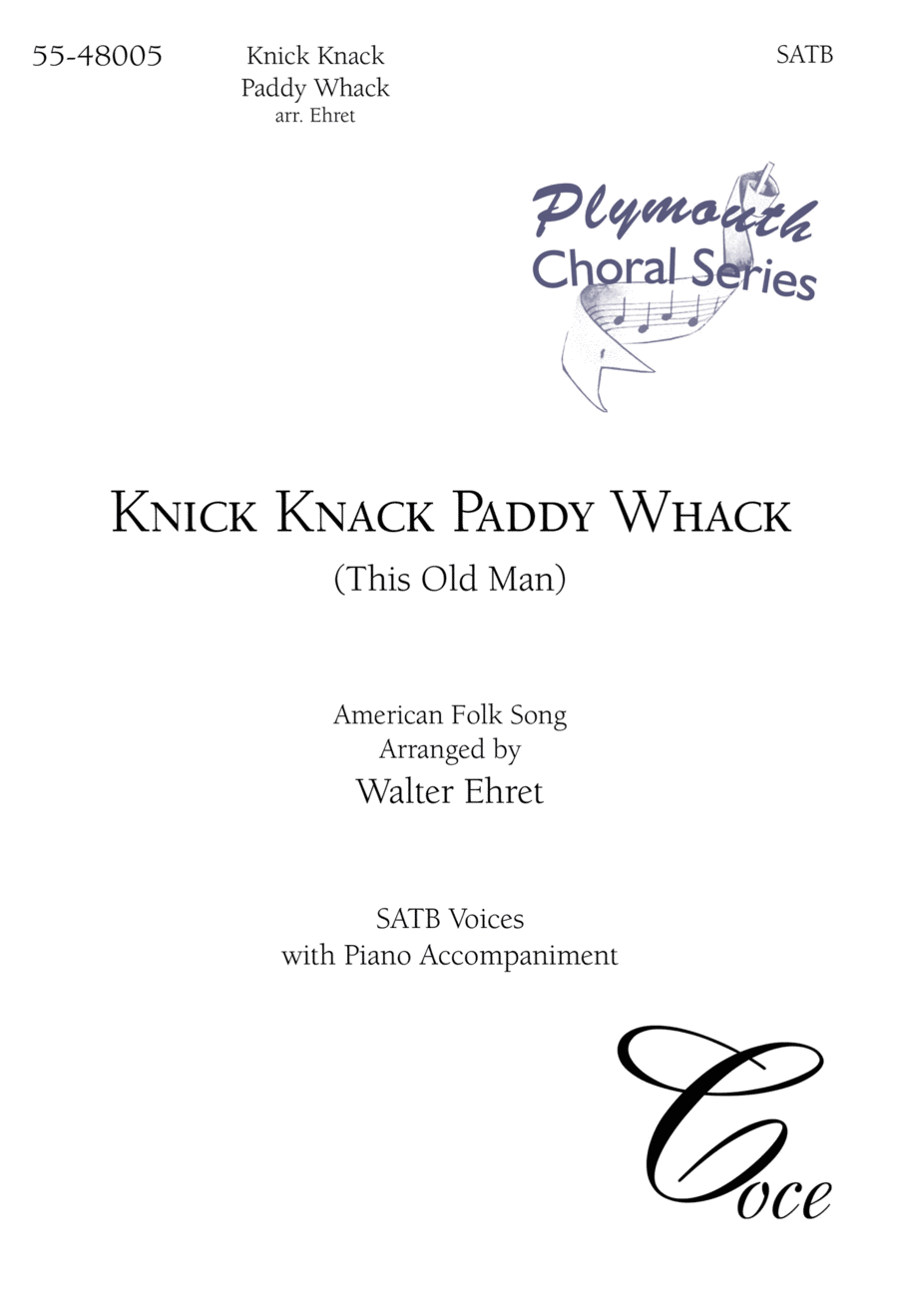 Knick Knack Paddy Whack 4-Part scores gallery preview page 1