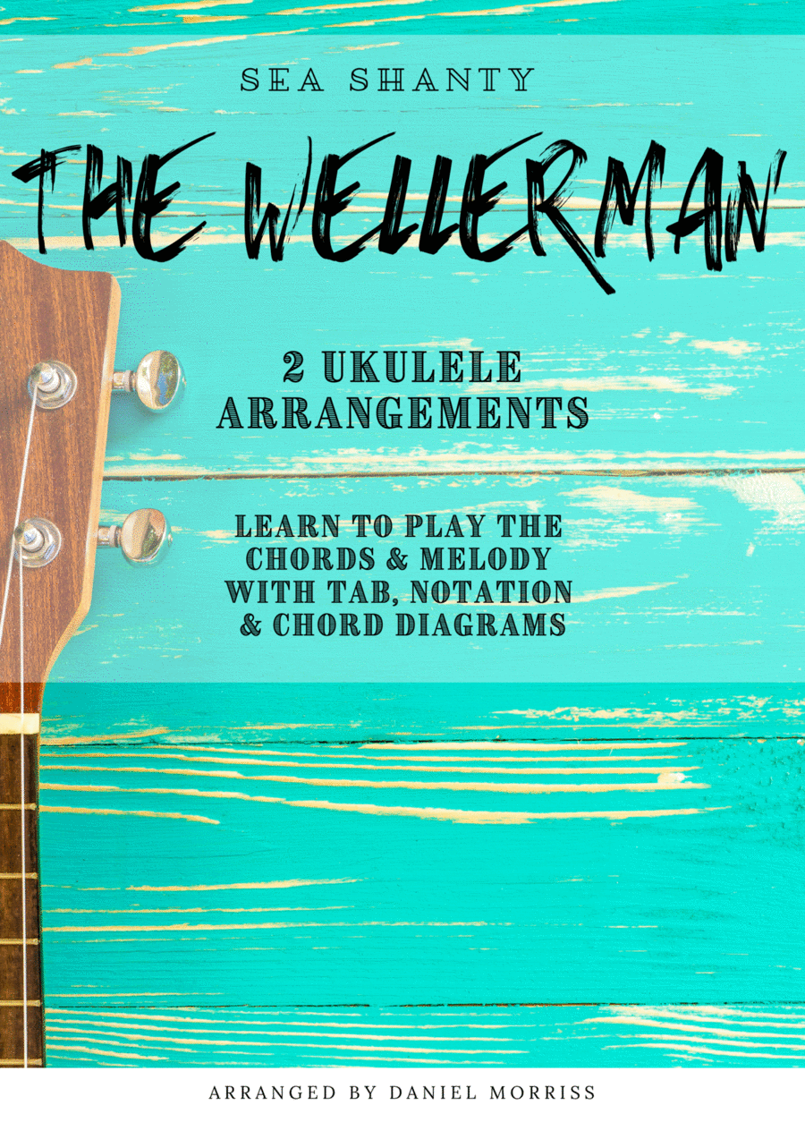 Soon May The Wellerman Come (2 Ukulele Arrangements for solo and group playing) Ukulele scores gallery preview page 1