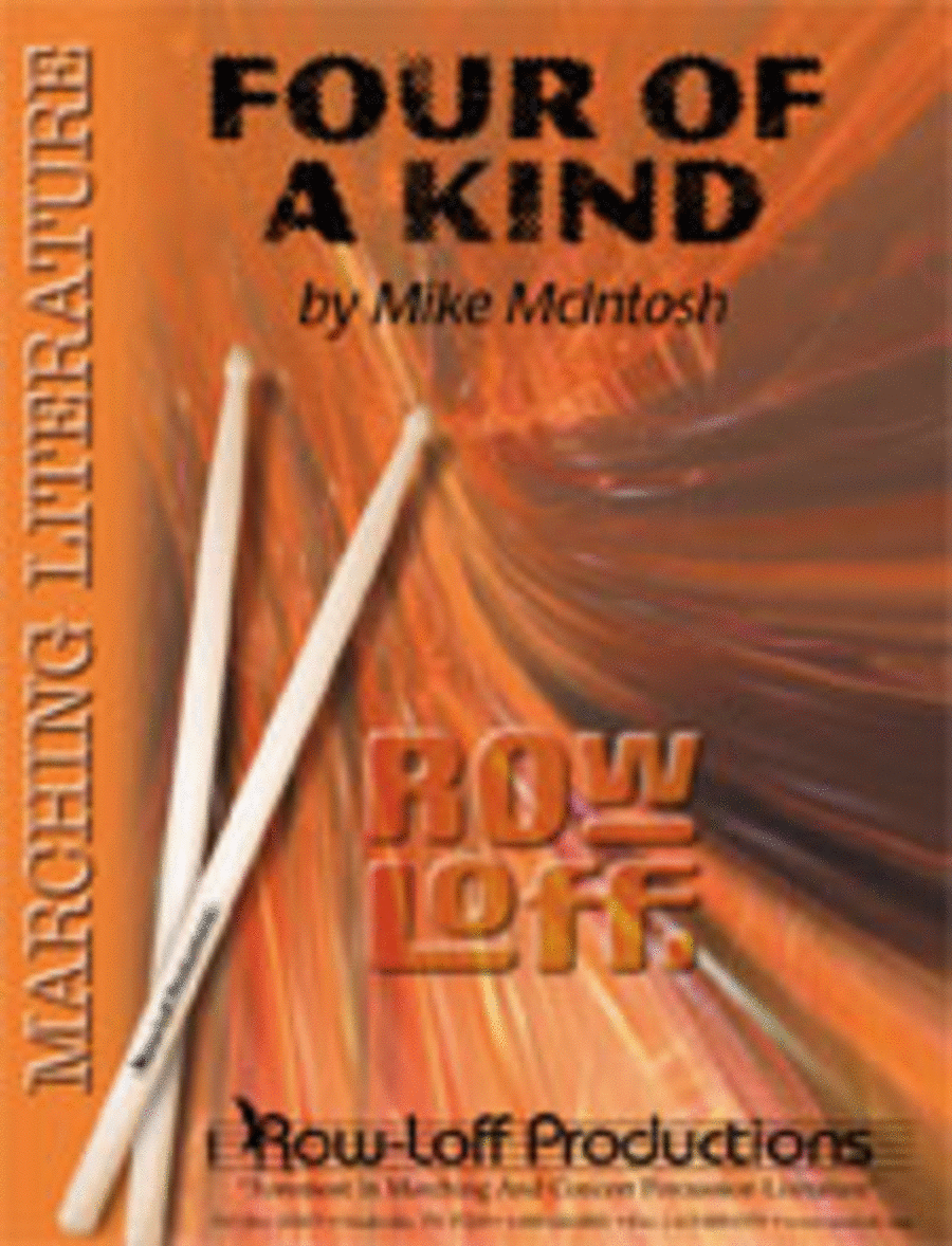 Four Of A Kind w/Tutor Tracks Percussion Ensemble scores gallery preview page 1