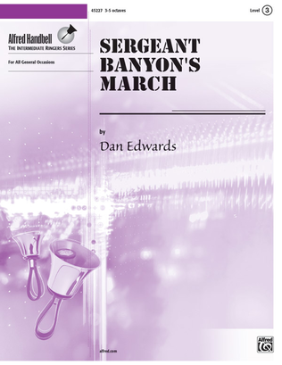 Book cover for Sergeant Banyon's March