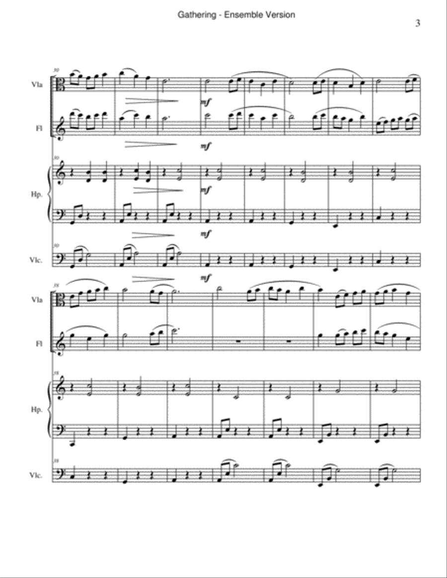 Suite of the Homeward Path Suite of the Homeward Path Large Ensemble scores gallery preview page 6