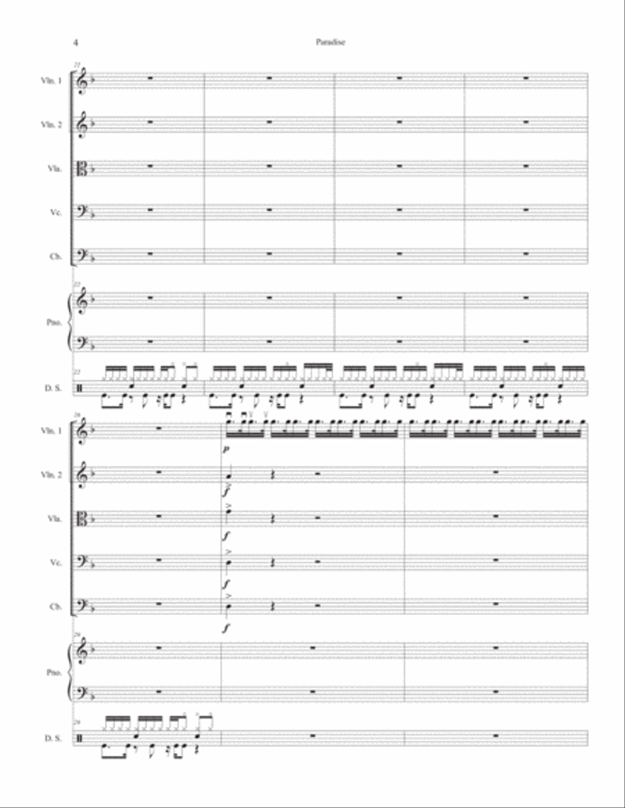 Paradise String Orchestra scores gallery preview page 5