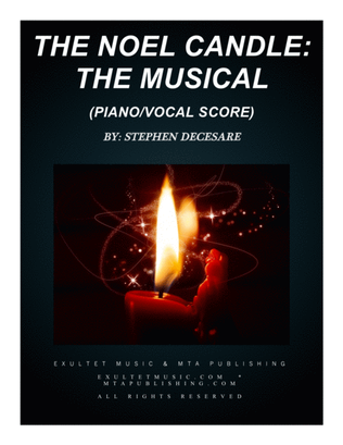 Book cover for The Noel Candle: the musical (Piano/Vocal Score)