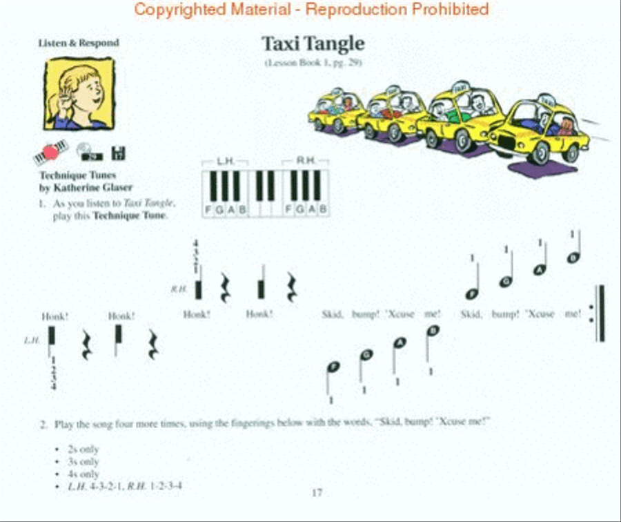Piano Practice Games Book 1 (with Online Audio) Piano Method scores gallery preview page 4