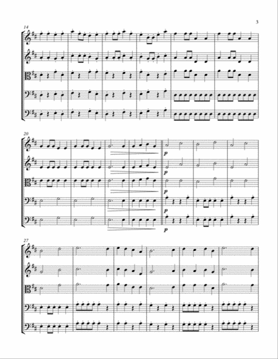 PUNCH (for Grade⅟₂ String Orchestra) String Orchestra scores gallery preview page 3