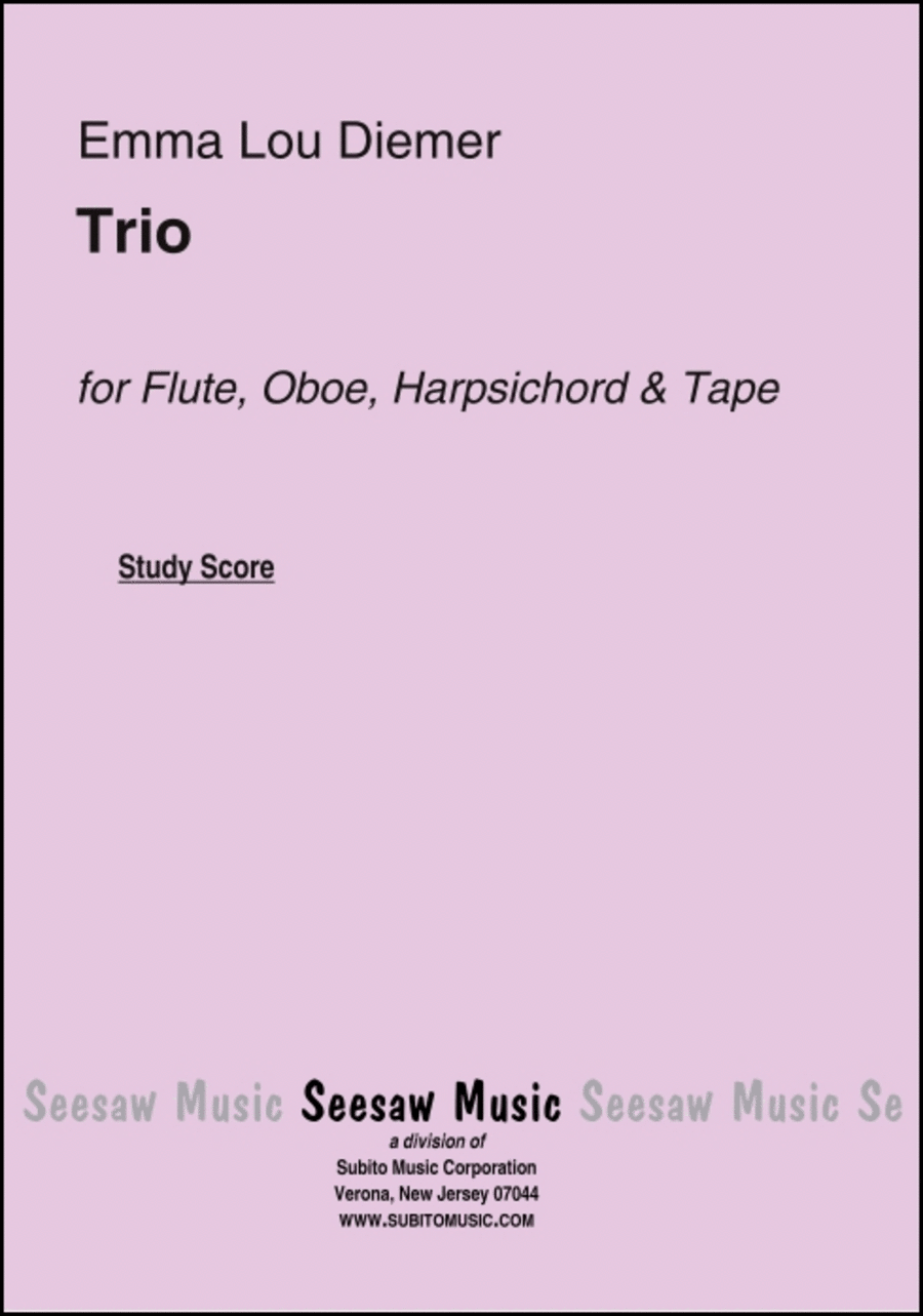 Trio Flute scores gallery preview page 1