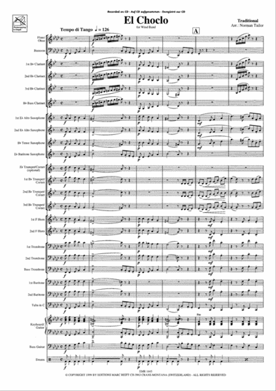 El Choclo Concert Band scores gallery preview page 4