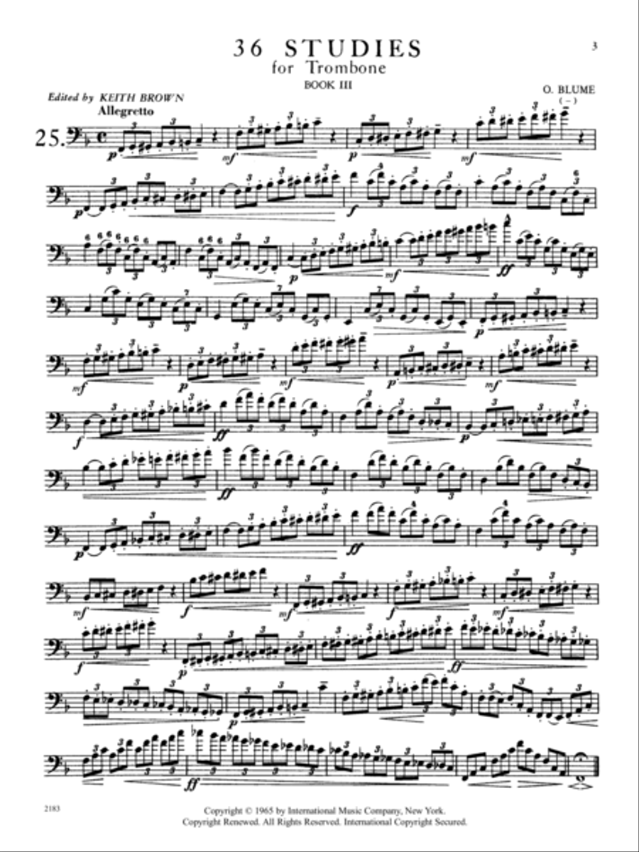 36 Studies: Volume III