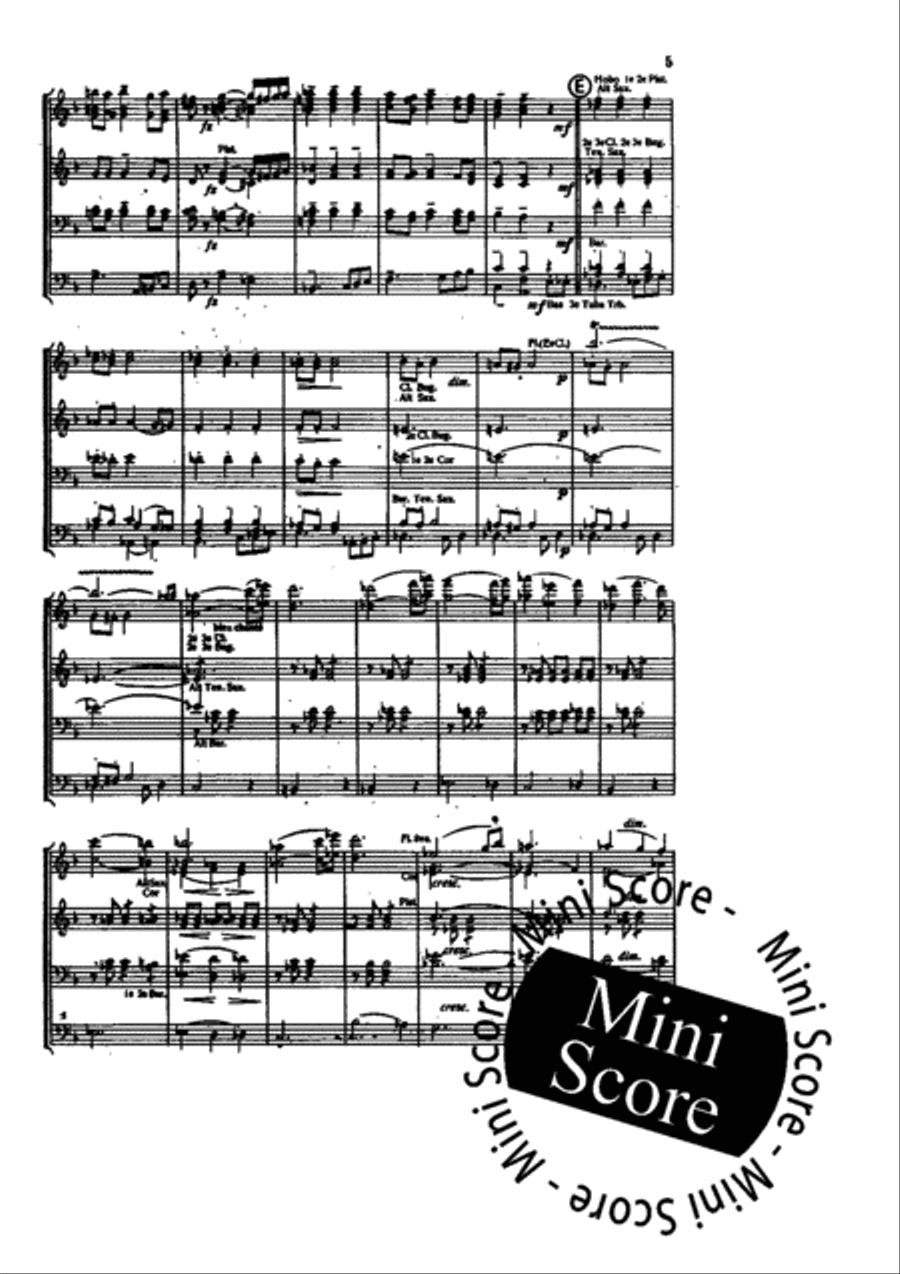 Fest Polonaise Concert Band scores gallery preview page 7