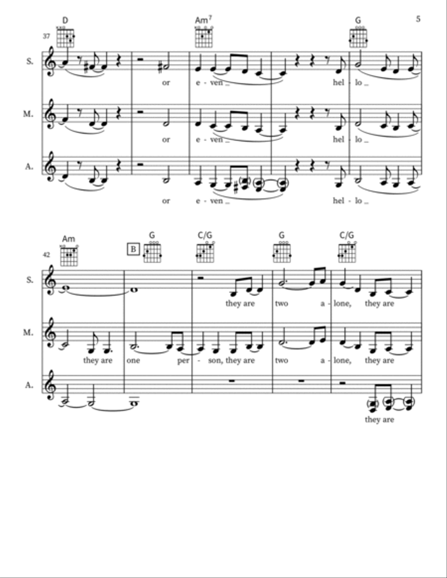 Helplessly Hoping SSA scores gallery preview page 5