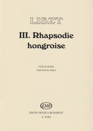 Book cover for Ungarische Rhapsodie No. 3