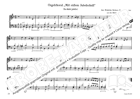 Suddeutsche Orgelmusik zur Weihnacht Bd. I