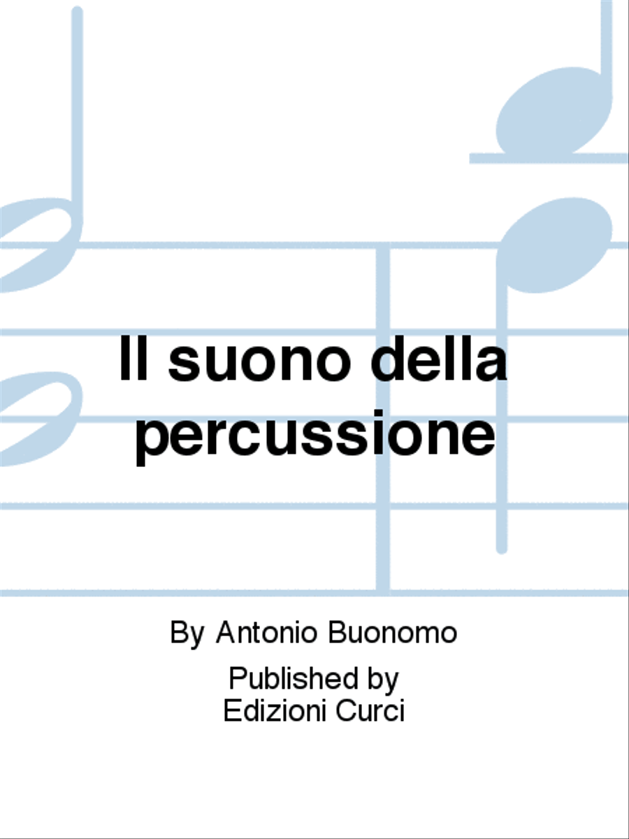 Il suono della percussione Percussion scores gallery preview page 1