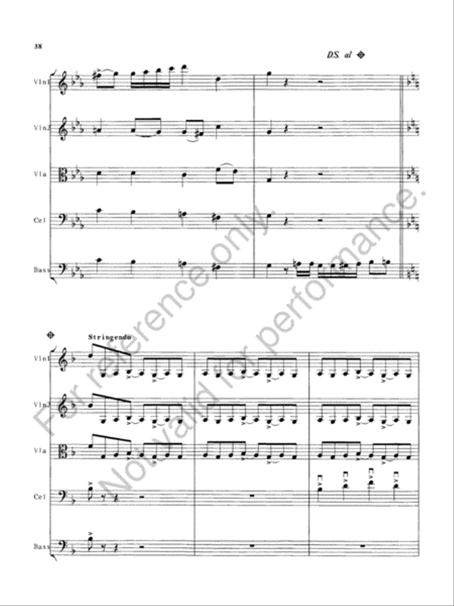 Our Creed Is Our Shield String Orchestra scores gallery preview page 40